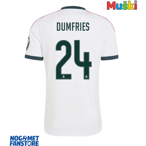 Real Madrid Denzel Dumfries #24 Domaci Dres 2026-27 Kratak Rukav